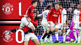 BackToBack Premier League Wins 👊  Man Utd 10 Luton Town  Highlights [upl. by Clary]