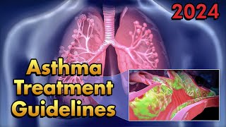 Asthma Treatment According to GINA Guidelines 2024 [upl. by Nivanod]