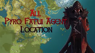 Fatui Pyro Agent Location  Genshin Impact [upl. by Badr]