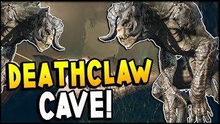 Fallout 76  TRIPLE DEATHCLAW ATTACK Deathclaw Cave amp Whitespring Secret Bunker Fallout 76 Part 8 [upl. by Nyvek]