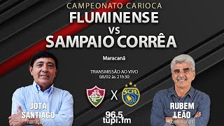 FLUMINENSE 1 X 0 SAMPAIO CORRÊA  Campeonato Carioca  7ª rodada  08022024  AO VIVO [upl. by England463]