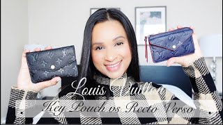 Louis Vuitton Recto Verso vs Key Pouch  Empreinte [upl. by Karil]