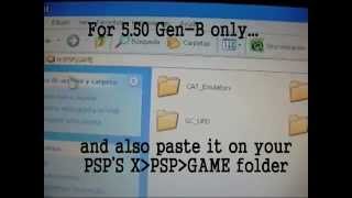 PSP Upgrade 550 GenD3 [upl. by Serg594]