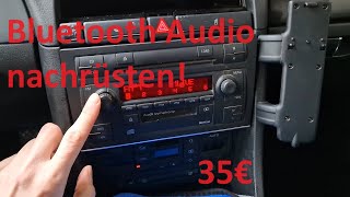 Audi A4 B6 18T Cabrio  Teil 6  Bluetooth audio Adpater nachrüsten Günstig und schnell [upl. by Freeborn]