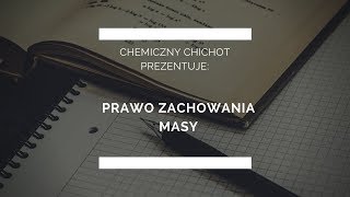 Prawo zachowania masy [upl. by Nets292]