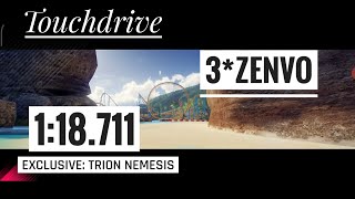 TouchDrive Asphalt 9  EXCLUSIVE TRION NEMESIS  Pier Pressure  BEAT 0120s By 3 Zenvo 3711 [upl. by Iliak]