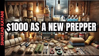 How To Spend 1000 As A BEGINNER PREPPER [upl. by Greenwald]