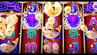 5 DRAGONS GOLD 1c SLOT MACHINE  BONUS FUN  MYSTERY CHOICE  WINS UP TO 300X [upl. by Jobina]