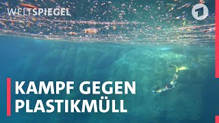 Plastikmüll im Meer Kampf gegen die Verschmutzung auf Korsika  Weltspiegel [upl. by Olshausen]