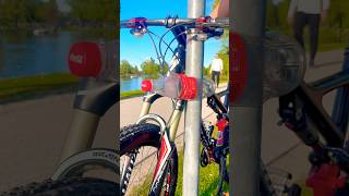 The cheapest bicycle lock bike [upl. by Llerehc]