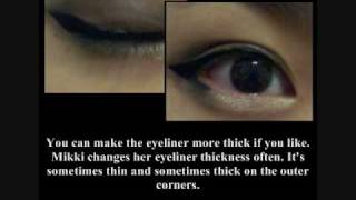 How To Do Ulzzang Mikkis Eye Makeup [upl. by Savanna]