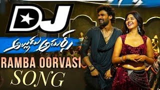 AlluduAdhurs Ramba ooravasi Dj song 2021 Ramba urvasi dj reemix dj prashanthBunny [upl. by Rehptosirhc520]