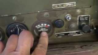 Vintage Hobart Military Generator Load Test [upl. by Juan208]