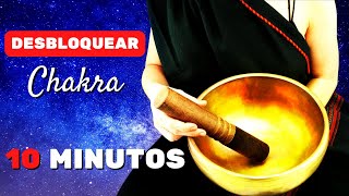 DESBLOQUEAR CHAKRA GARGANTA 🔵 10 MINUTOS  Sanando el Quinto Chakra [upl. by Amarette]