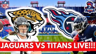 Jacksonville Jaguars vs Tennessee Titans LIVE 2023 NFL Week 18 Watch Party and REACTION [upl. by Alexis362]