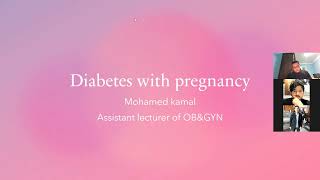 Diabetes with pregnancy quotcase scenariosquot [upl. by Airol]