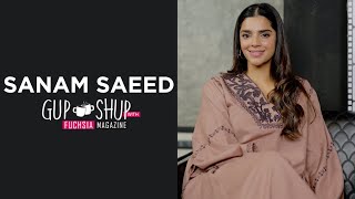 Sanam Saeed  Barzakh  Fawad Khan  Zindagi Gulzar Hai  Gup Shup with FUCHSIA [upl. by Hubsher]