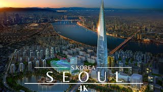 Seoul 4K Drone 🇰🇷  Epic Seoul Timelapse  South Korea As Never Seen Before [upl. by Haimerej485]