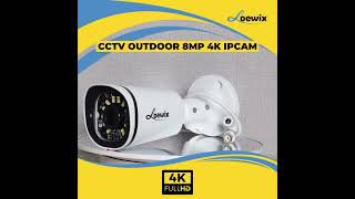 Preview 8MP 4K IP CCTV Camera Outdoor Full Color  LXIPF1830IP [upl. by Ylera]