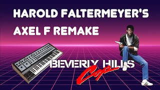 Harold Faltermeyer  Axel F Remake MIDI remake with the original synths used with cakewalk [upl. by Eeramit]