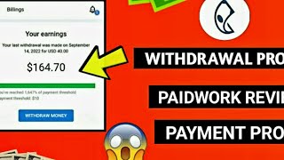 How you can make money with Paidwork applicationpaidwork onlinework makemoney earnmoney [upl. by Sinylg]