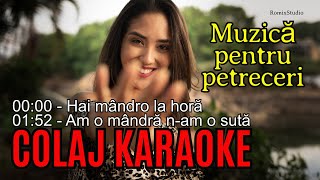 Colaj Karaoke 2024  Muzica de petrecere [upl. by Lonny]