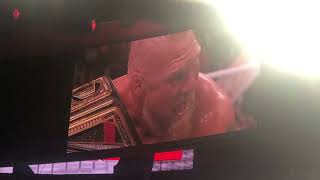 Brock Lesnar wins the WWE TITLE at WWE DAY 1 [upl. by Darreg]