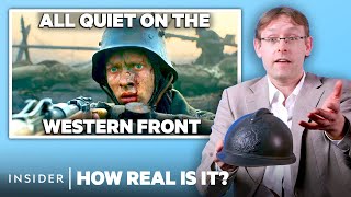 World War I Expert Rates 6 WWI Battles in Movies  How Real Is It  Insider [upl. by Nahbois230]