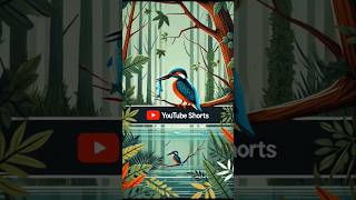 Why Kingfishers Risk Their Lives 🐦💧shortsviral kingfisher [upl. by Kcitrap]