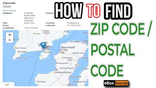 HOW TO ZIP CODE  POSTAL CODE OF YOUR LOCATION 2022 [upl. by Aitsirt]