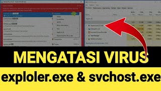 Cara Menghapus Virus explorerexe dan svchostexe akibat instal aplikasi krek [upl. by Chally]