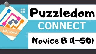 Puzzledom Connect Novice B soluce [upl. by Attaymik]