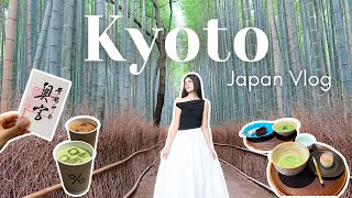 Japan Vlog 🇯🇵 Kyoto Bamboo Forest Kifune Shrine Street Foods amp Shopping [upl. by Einnalem]