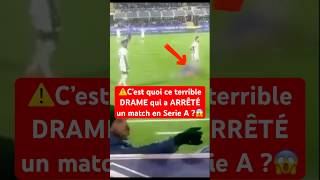 Les supporters étaient CHOQUÉS 😱 football seriea intermilan bove triste drame acmilan psg [upl. by Ime849]