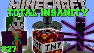 Minecraft Total Insanity Modded Survival  BOMBY RETURNS  EP27 EPS5  Insane Mods Survival [upl. by Eelitan]