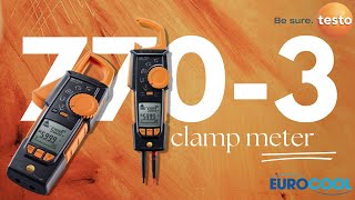 testo 7703 Clamp Meter [upl. by Mcarthur]