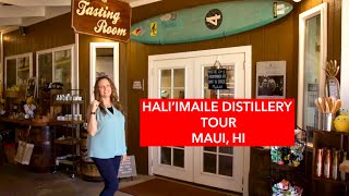 Haliimaile Distillery Tour in Makawao Maui [upl. by Sonny]