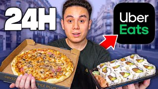 JE MANGE UBER EATS PENDANT 24H extrême [upl. by Costanza93]