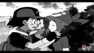 Advanceshipping  Say something  May amp Ash  Pokemon AMV [upl. by Anyahs]