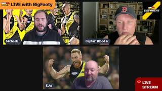 Round 4 vs St Kilda  BF Tigercast Live Show [upl. by Eyaf]