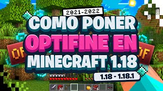 ✅COMO INSTALAR el OPTIFINE 1181  118 en MINECRAFT 🍅quotCOMO tener OPTIFINE 118quot [upl. by Priscella581]