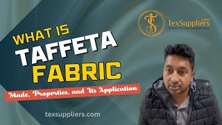 What Is Taffeta Fabric How Taffeta is Made Properties amp Application  Taffeta Silk Fabric Reviews [upl. by Bohman]