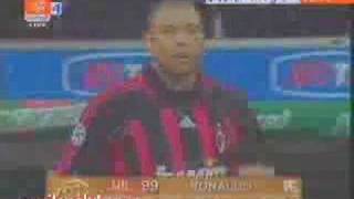 Ronaldos first game for AC Milan [upl. by Aluino609]