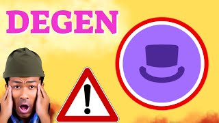 DEGEN Prediction 06JUN DEGEN Coin Price News Today  Crypto Technical Analysis Update Price Now [upl. by Nevyar776]