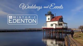 Inner Banks Weddings amp Events  Beautiful Venues in Historic Edenton NC [upl. by Nauj]