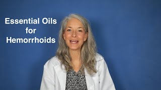 Essential Oil Suppositories for Hemorrhoids [upl. by Eimmelc219]