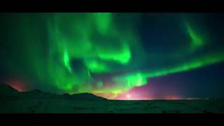 Northern Lights dancing in the Winter Sky  South West Iceland [upl. by Ferro]