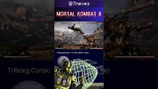 Mortal Kombat X Triborg Cyrax combos mortalkombat games playstation triborg FightingGames [upl. by Niknar]