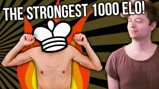 STRONGEST 1000 ELO EVER  GM Aman Hambleton [upl. by Hsetih]