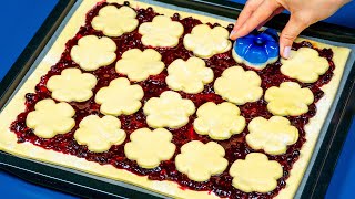 The familys favorite recipe Puff pastry dessert in just 10 minutes [upl. by Neehs978]